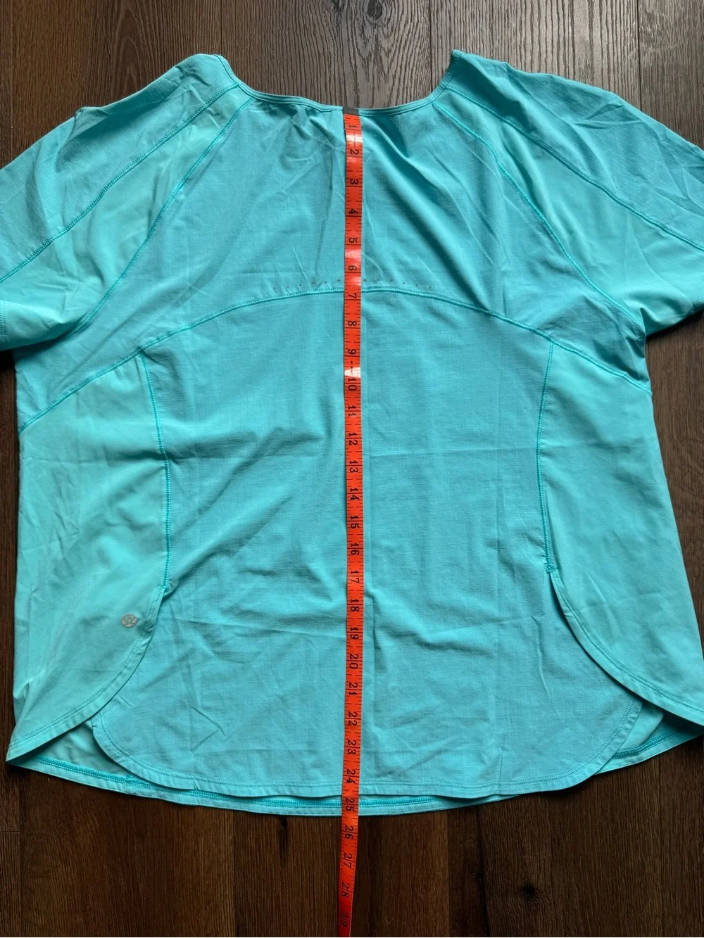 Lululemon Women’s Short Sleeve Athletic Tee Turquoise Blue